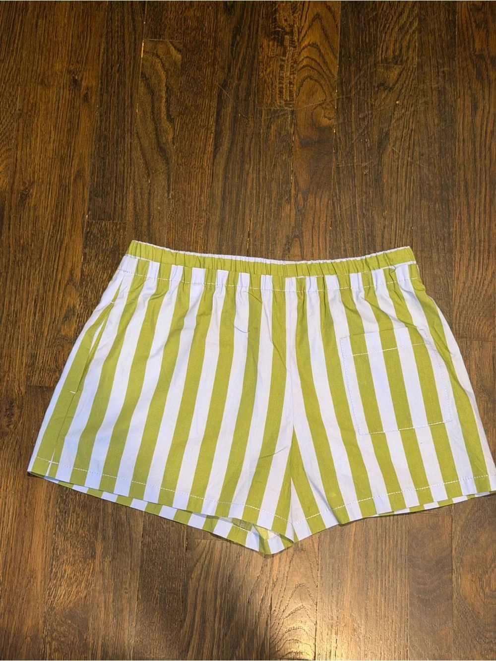 Zara Oversized Striped Shirt and Shorts Set NWT size large